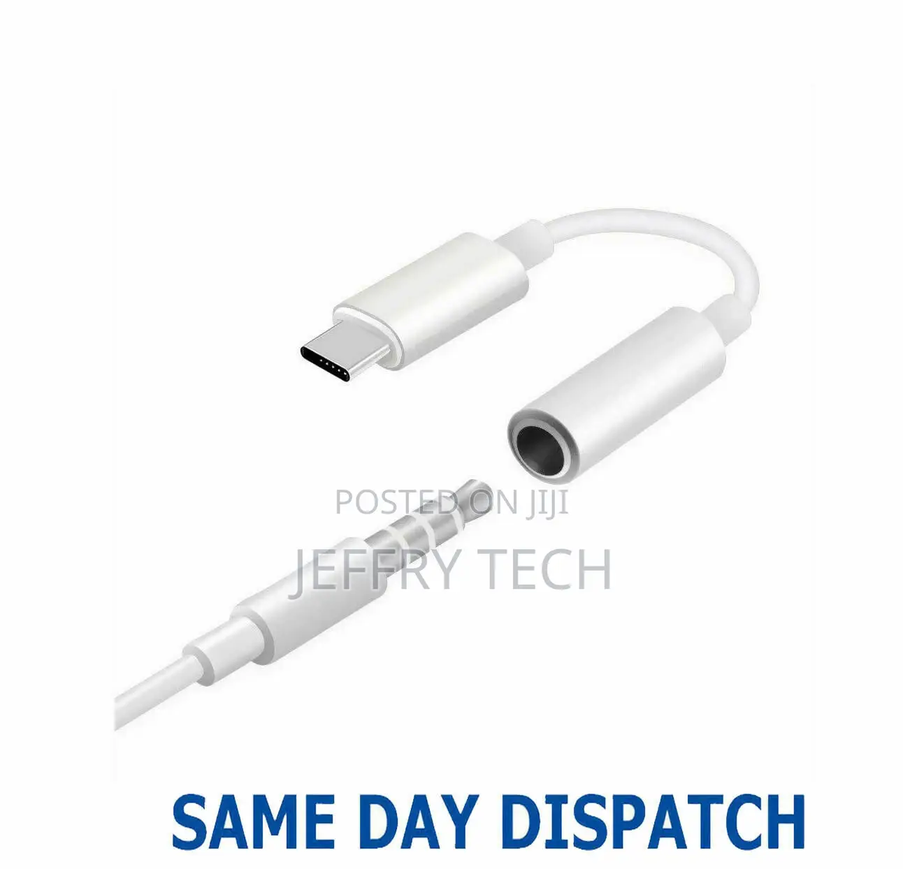 USB-C Type C to 3.5 Mm Audio Cable Adapter Headphone Jack Fo