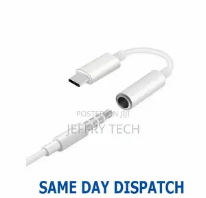 USB-C Type C to 3.5 Mm Audio Cable Adapter Headphone Jack Fo