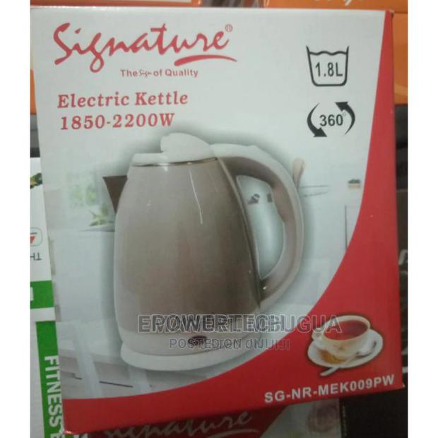 Electric Kettle Signature - main view