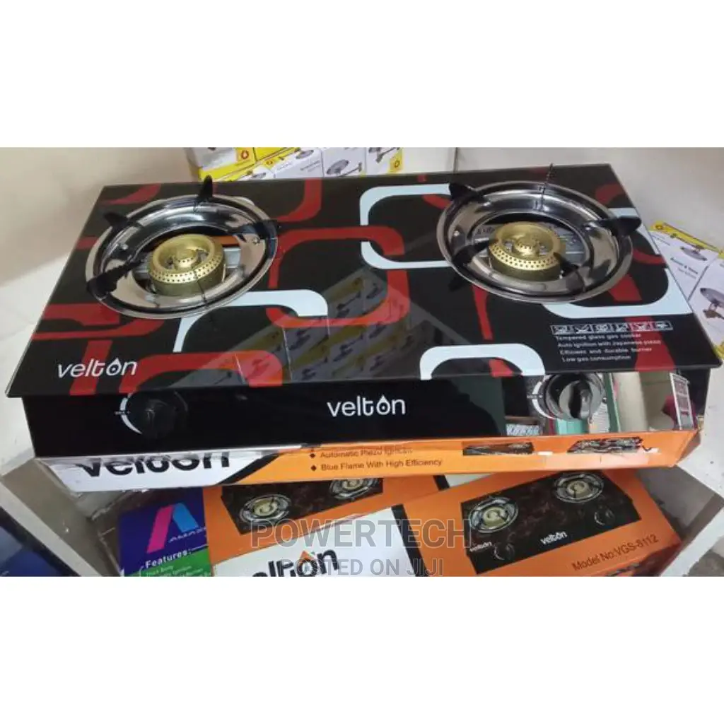 Glass Two Burner Cooker