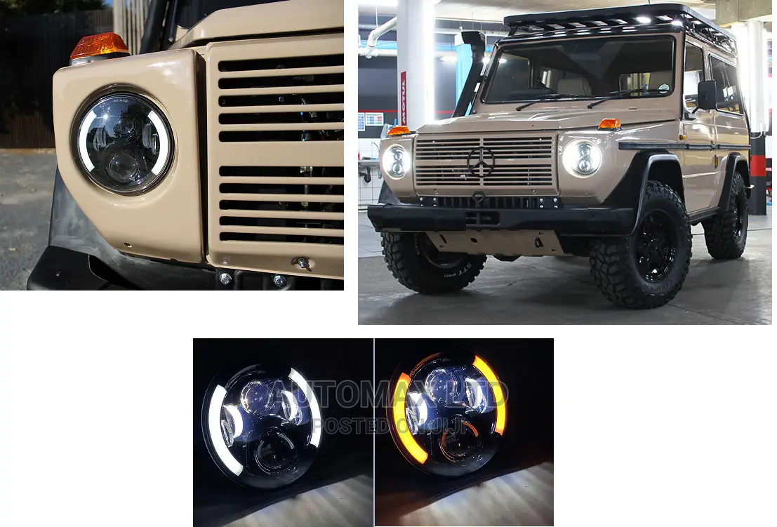 Mercedes Benz G-Class: LED Headlights Set