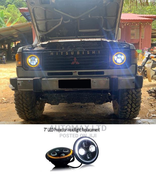 Mitsubishi Pajero L047 L049: LED Headlights With DRL/Signal