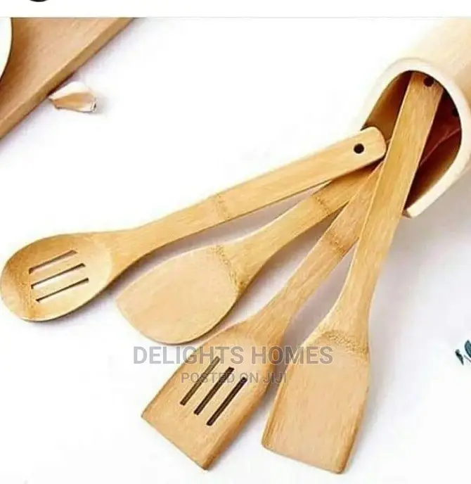 Bamboo Wooden Spoon Set