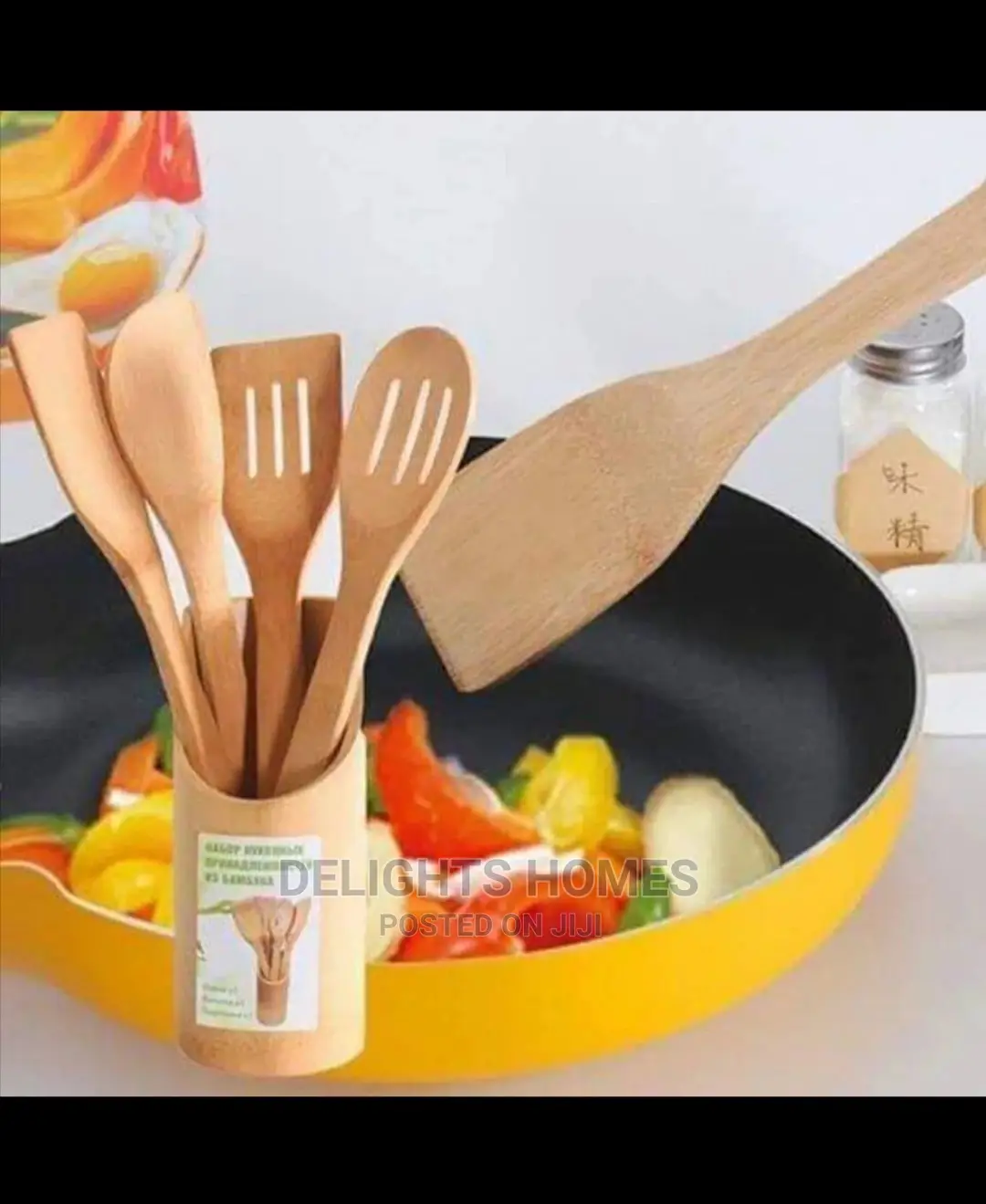 Bamboo Wooden Spoon Set