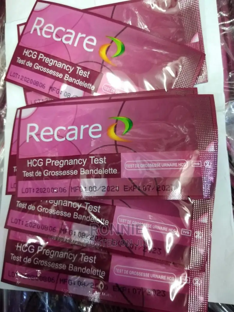 10pc Recare Pregnancy Test Kits - Teste De Grossesse Bandel