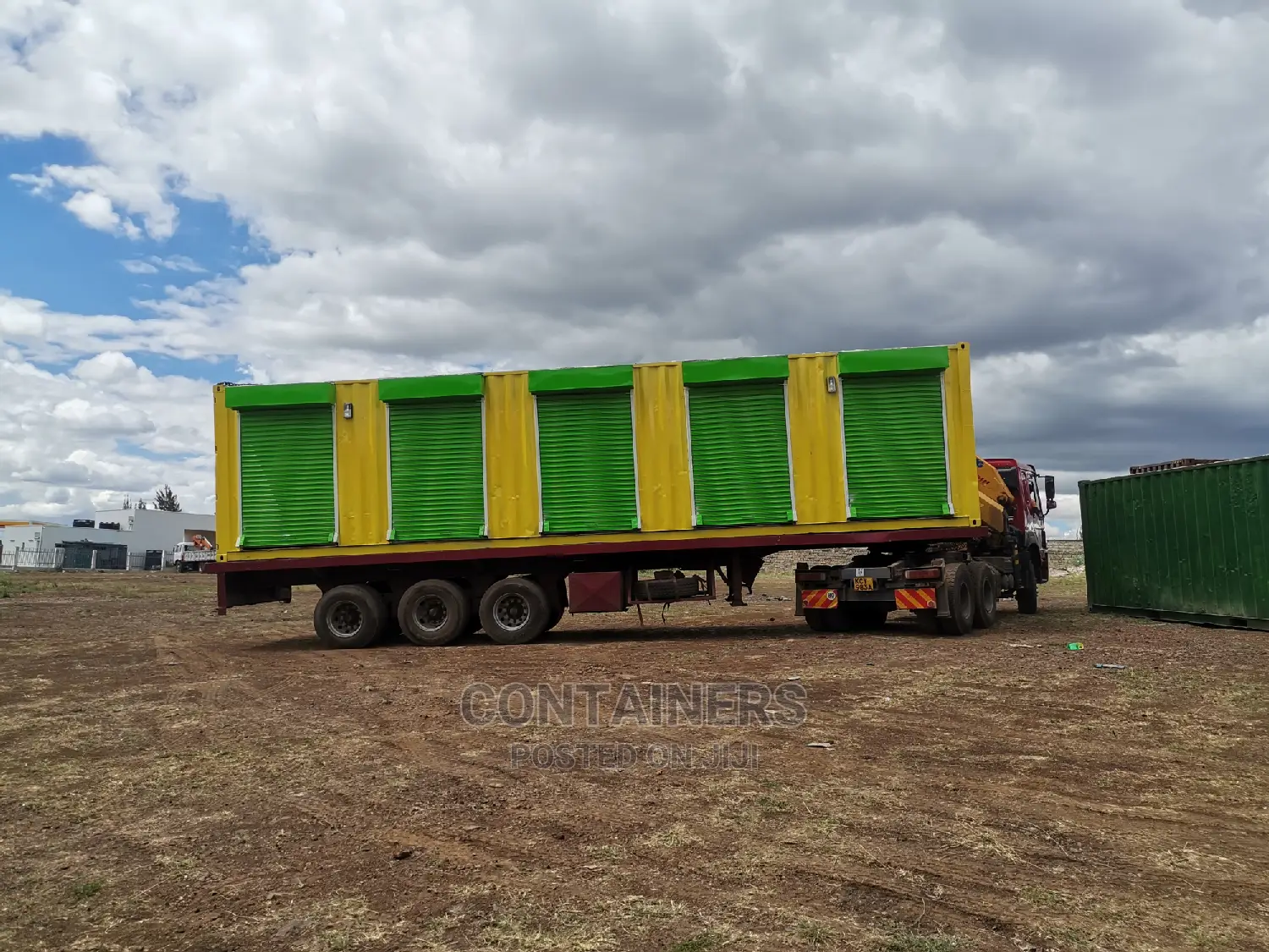 Container Stalls Being Delivered to Donholm