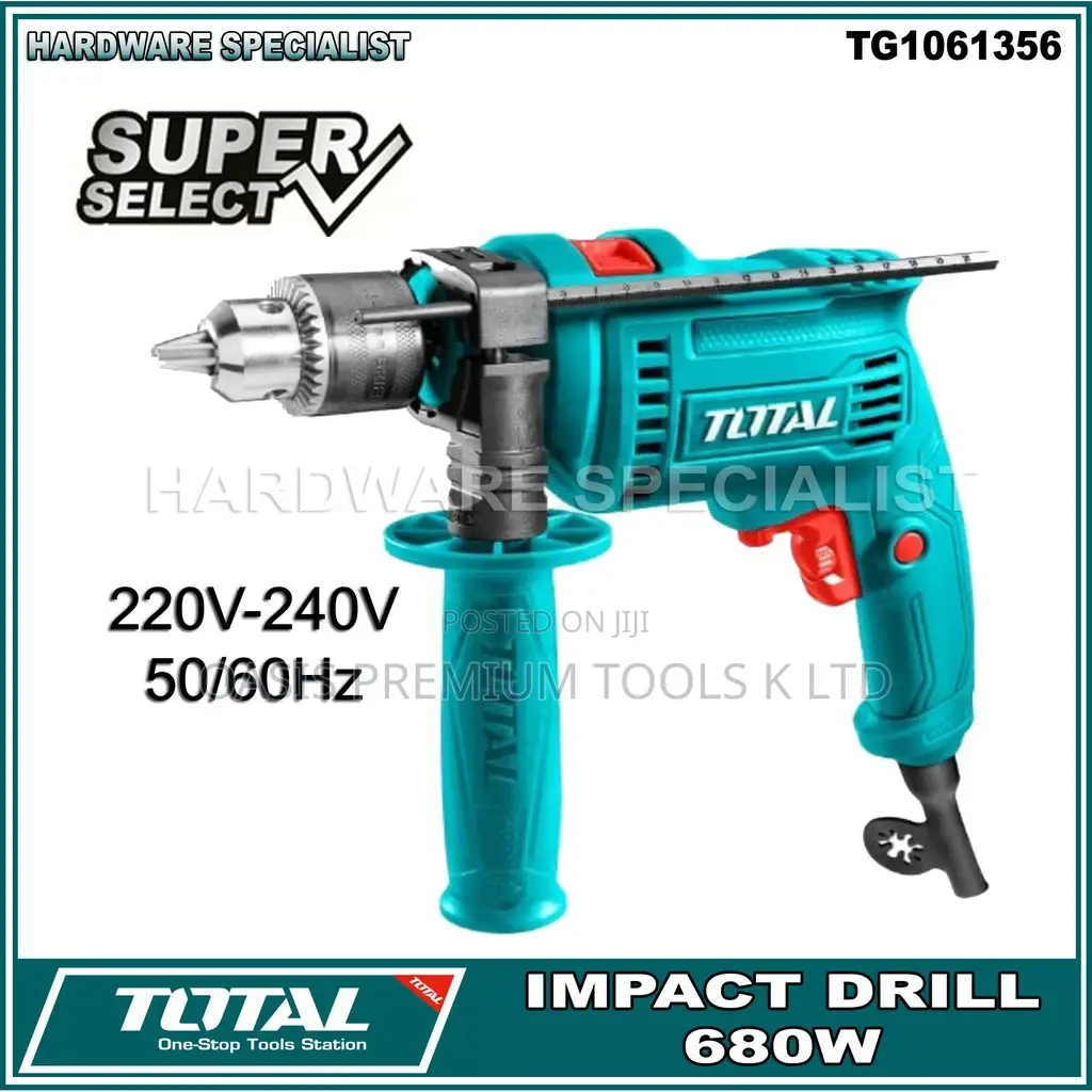 Impact Drill 680W Total
