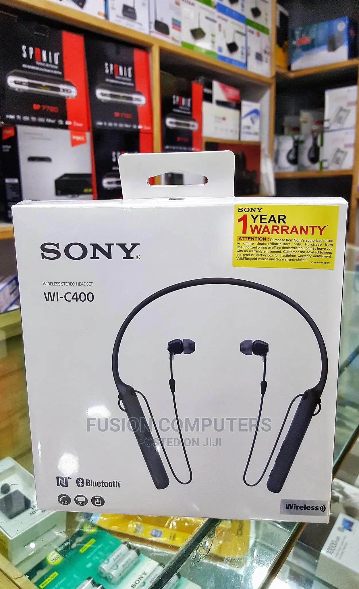 Sony C400 Wireless Behind-Neck in Ear Headphone