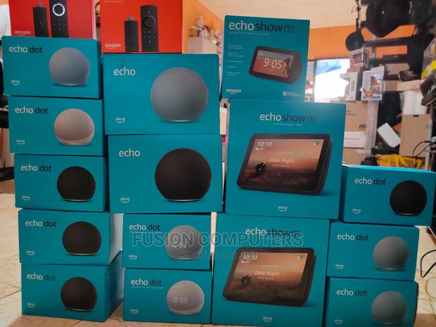 Echo Dot 4th Gen Smart Speaker With Clock and Alexa - main view