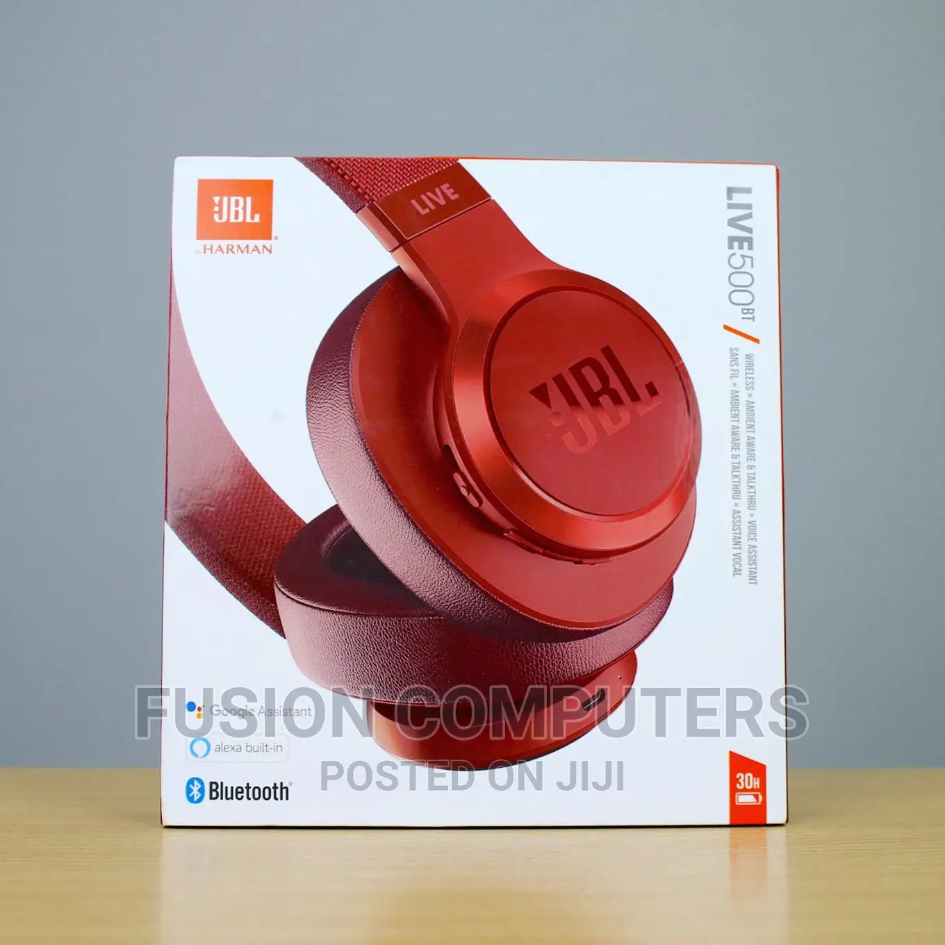 JBL LIVE 500BT Around-Ear Wireless Headphone