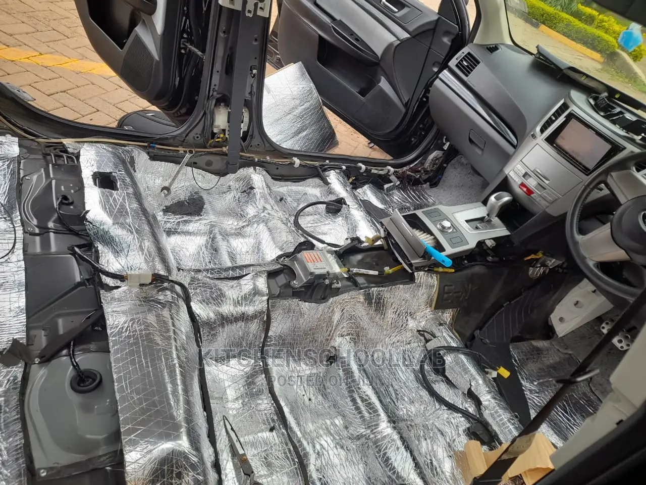 CAR Sound Deadening and Heat Proofing Material