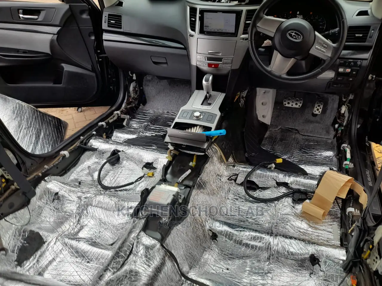 CAR Sound Deadening and Heat Proofing Material
