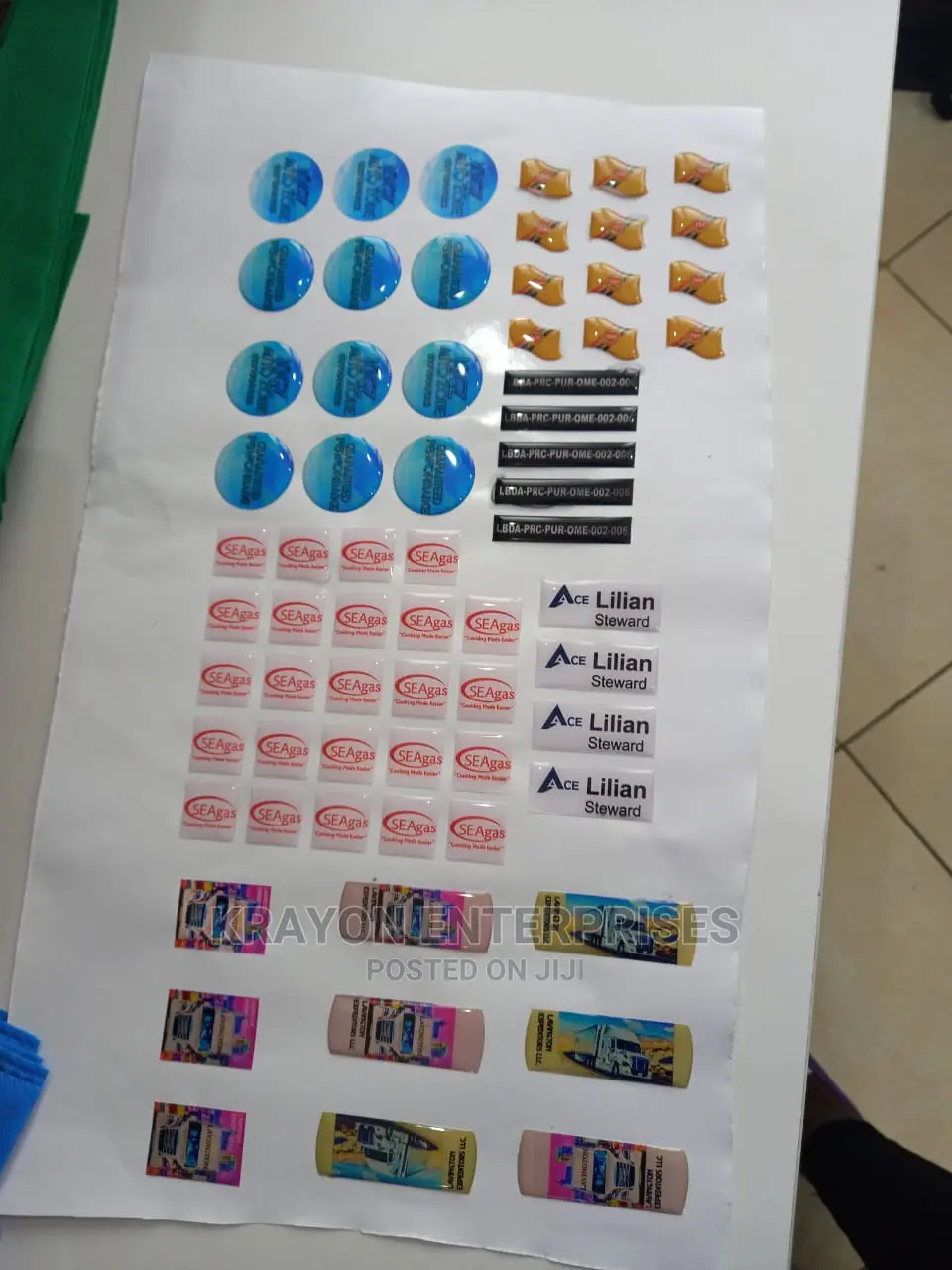 Sticker Printing Services in Nairobi