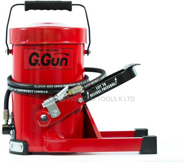Grease Bucket Foot Operate 10kg - main view