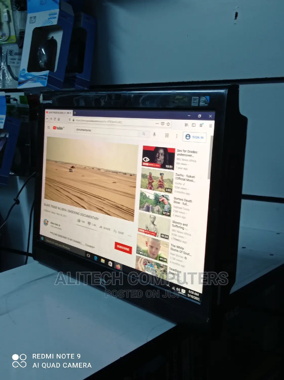 Desktop Computer HP AiO 20 2GB Intel Atom HDD 250GB