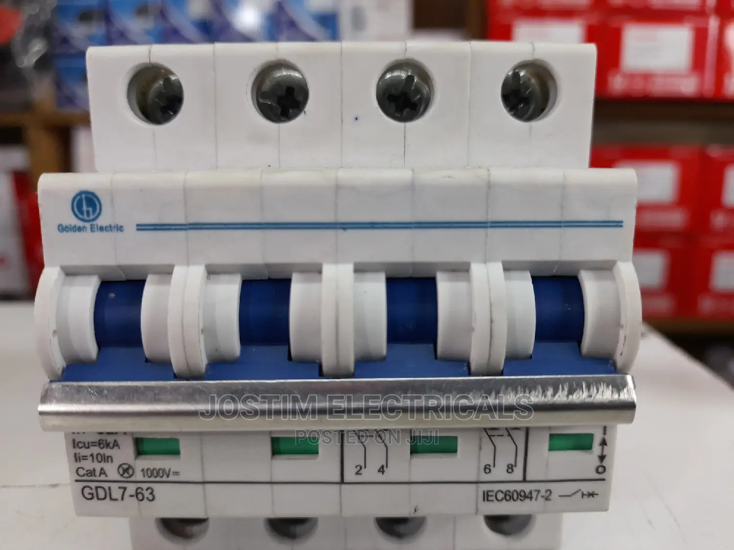 4 Pole Dc Circuit Breakers 32, 40A, 63A