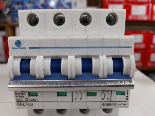 4 Pole Dc Circuit Breakers 32, 40A, 63A - main view
