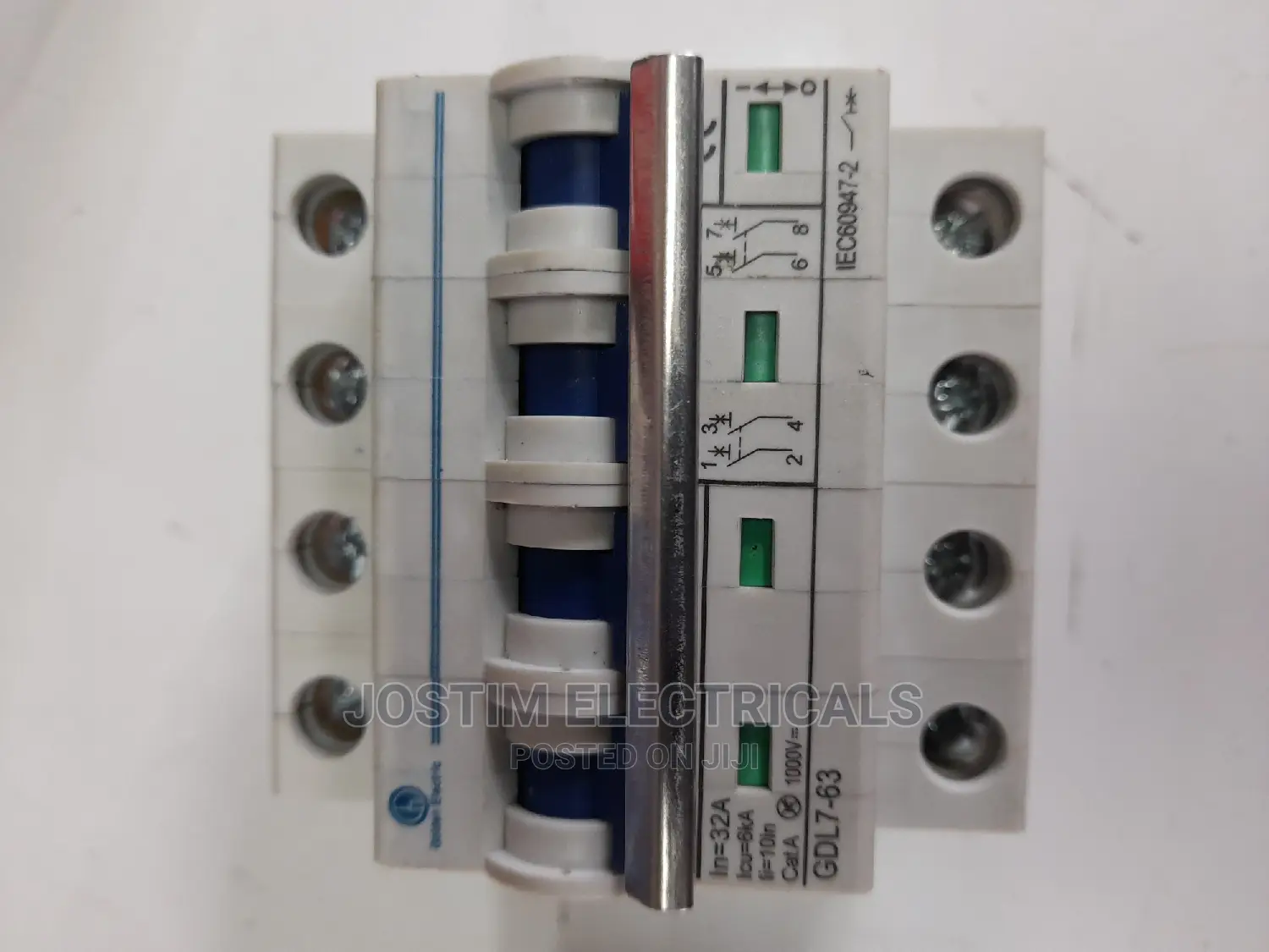 4 Pole Dc Circuit Breakers 32, 40A, 63A