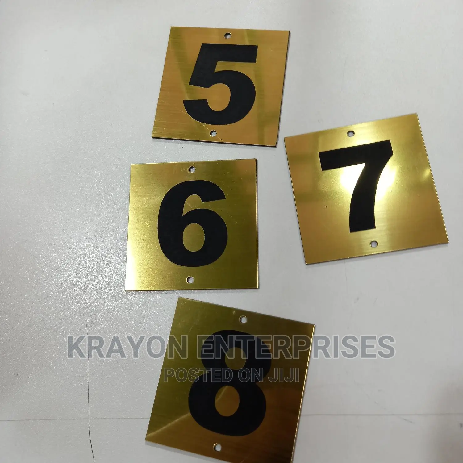 Door Numbers Printing