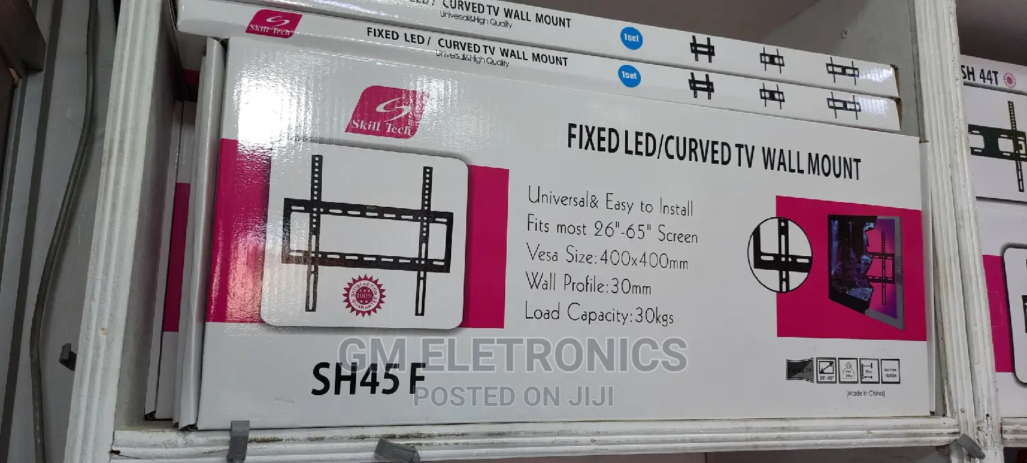 Fixed LED/Curved Tv Wall Mount for 23" to 65".