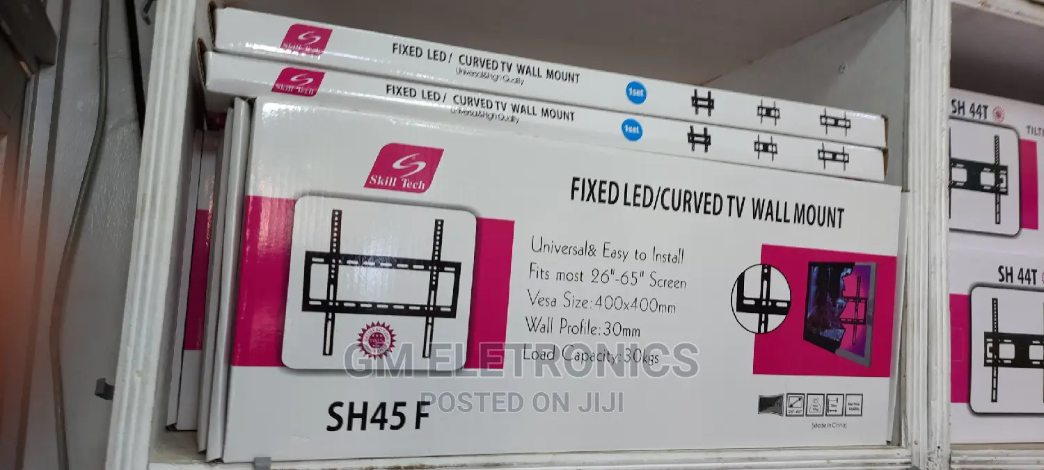 Fixed LED/Curved Tv Wall Mount for 23" to 65".