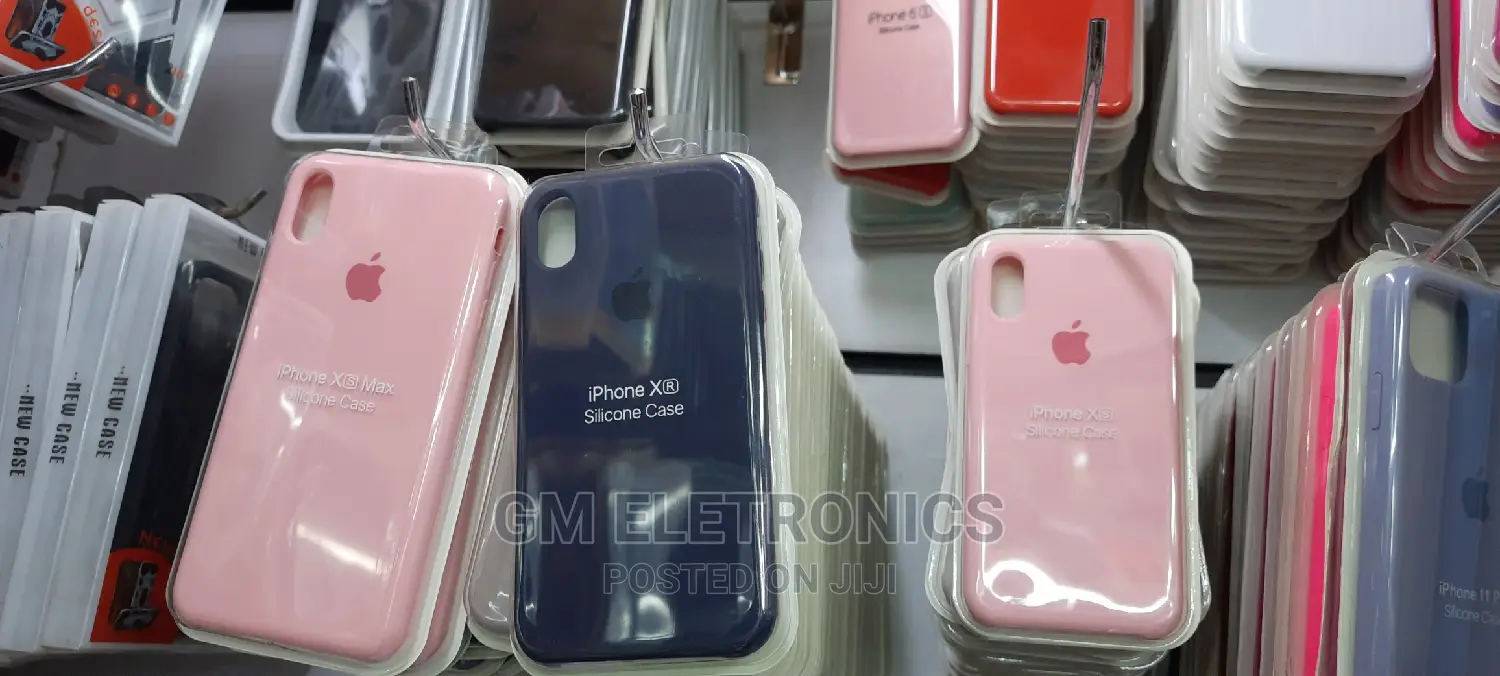 Silicone Back Cover for iPhones.
