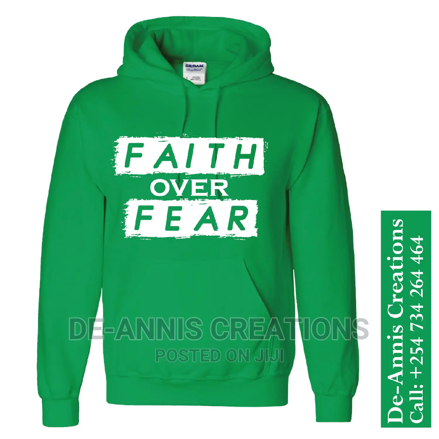 Faith Over Fear Hoodies