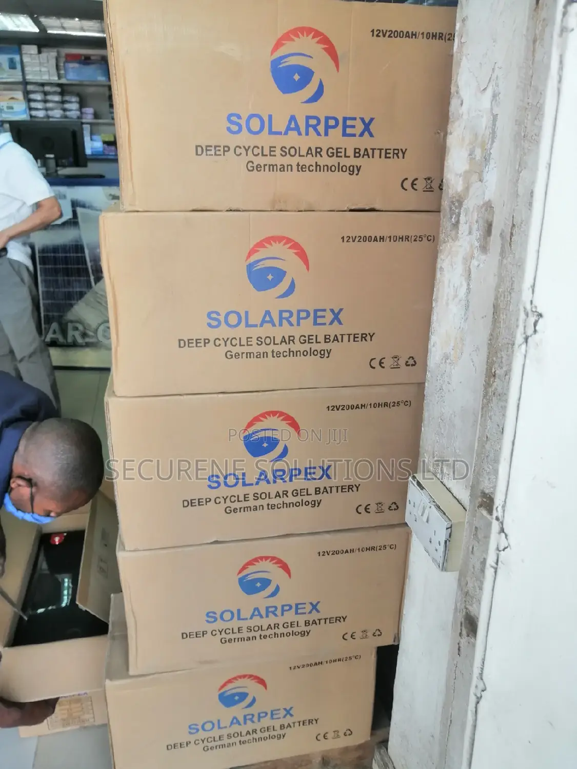 100ah Solarpex Free Maintenance Solar Battery