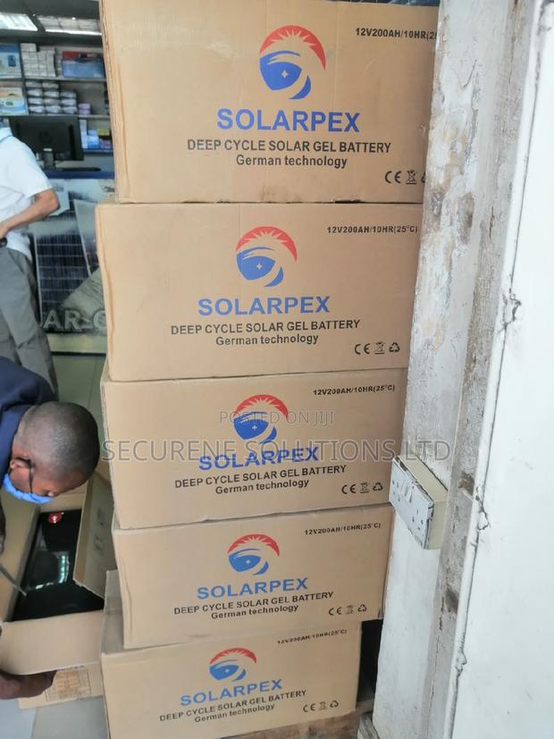 100ah Solarpex Free Maintenance Solar Battery - thumbnail 4