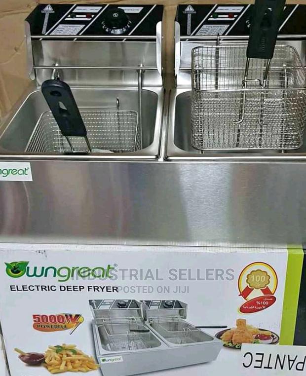 Deep Fryer Double