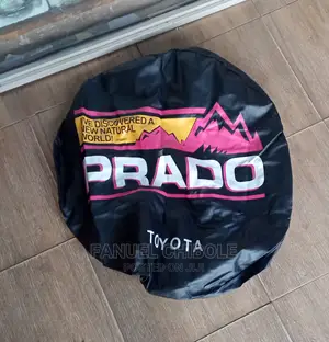 New Prado Branded Spare Wheel Cover,