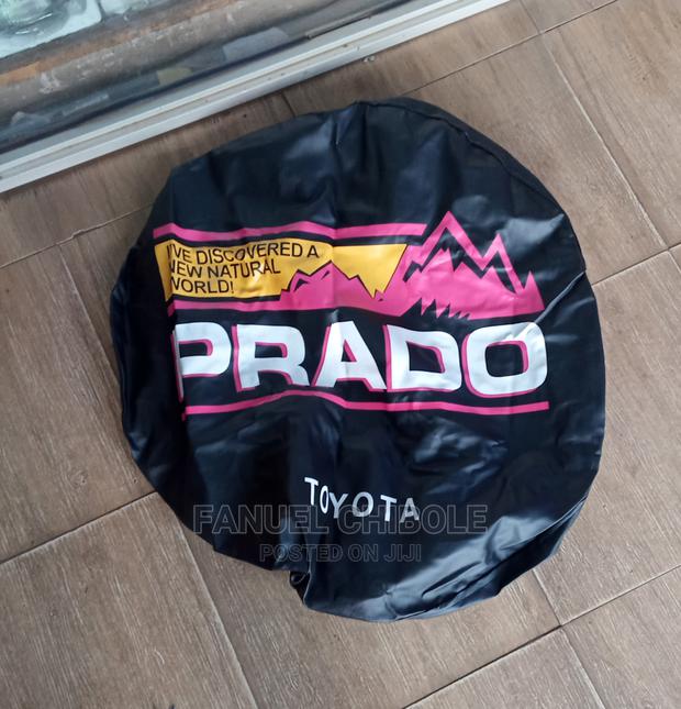 New Prado Branded Spare Wheel Cover,