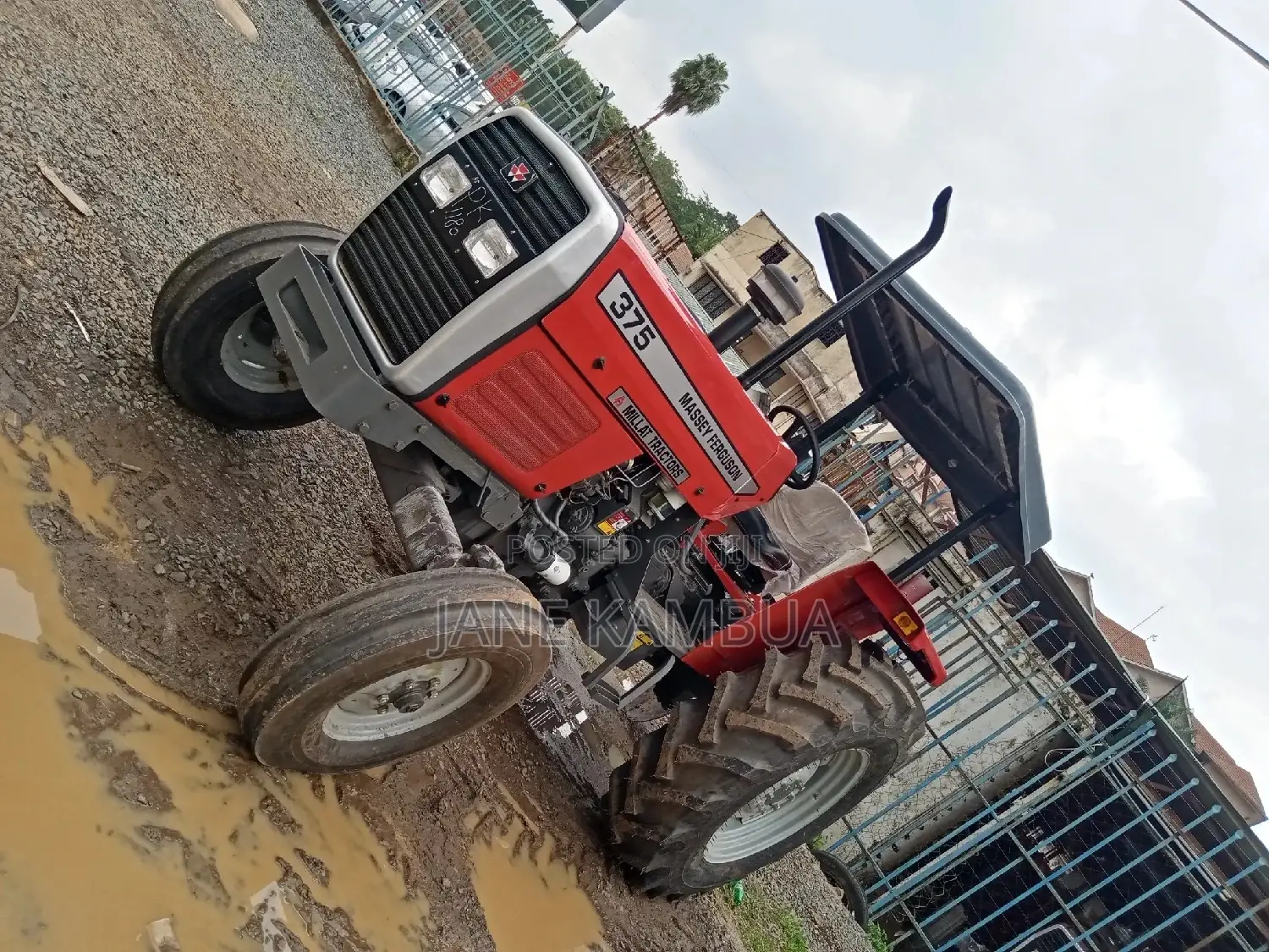 Mf 375 2wd 75hp Tractor 2021model