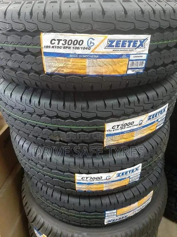 195 R15 Zeetex Tyre Made in Indonesia 8 PR