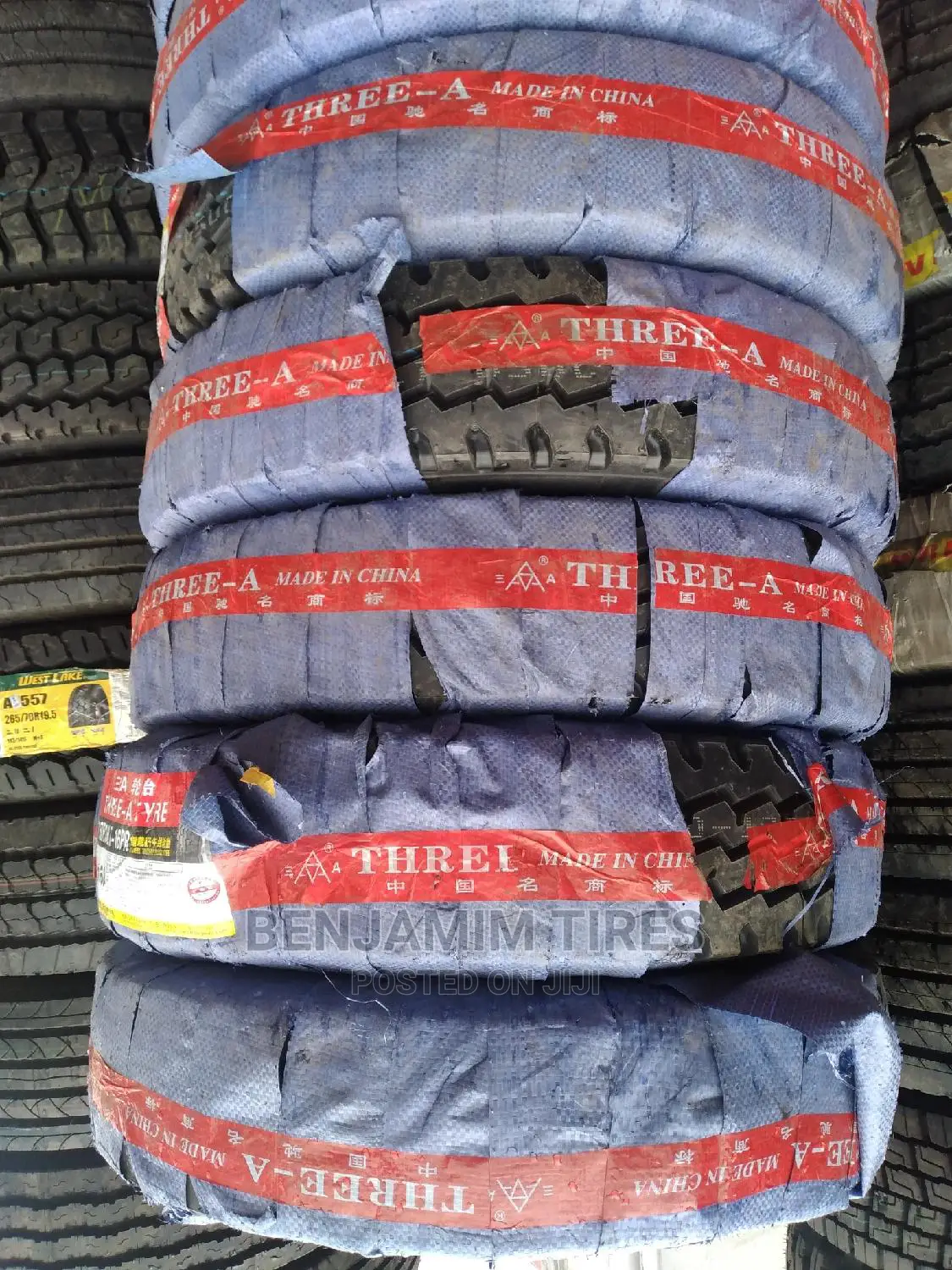 Quality Three a Tires Sizes 7.50R16 16 Ply Rating.