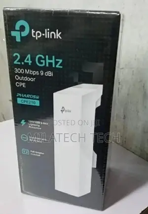 Tplink 2.4ghz 300mbps 9dbi Outdoor CPE210