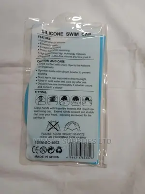 Grilong Silicone Swimming Cap Silicone Swim Cap With Ear Pro