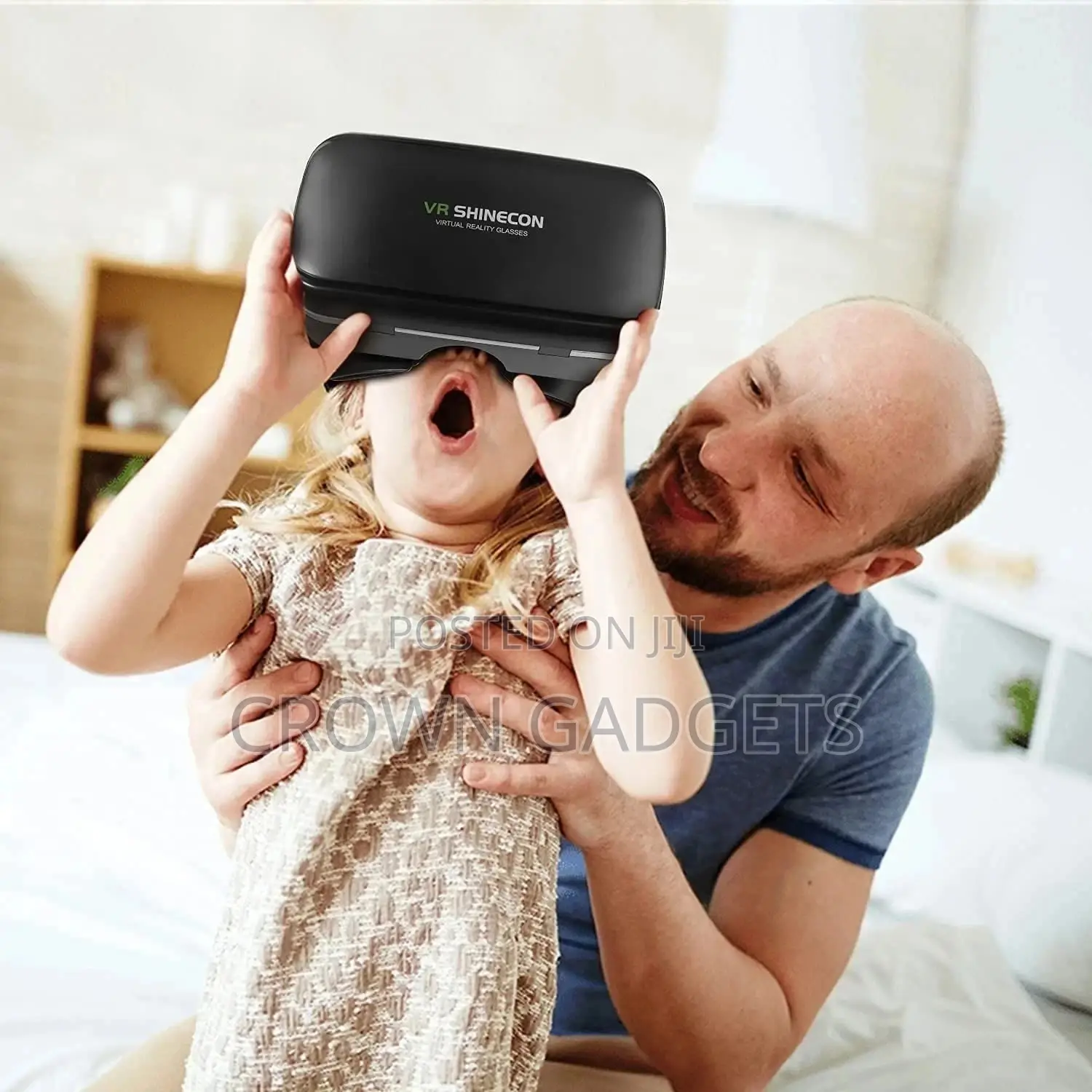 VR Shinecon Virtual Reality Video,Games With Headphones
