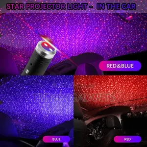 USB Star Projector Night Light for Homes