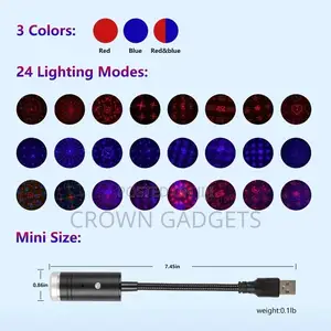 Adjustable Multiple Modes Lighting Style With USB Port