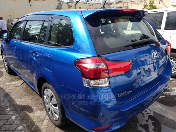 Toyota Fielder 2015 Blue - thumbnail 3