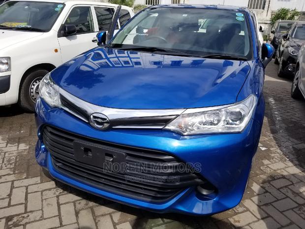 Toyota Fielder 2015 Blue - main view