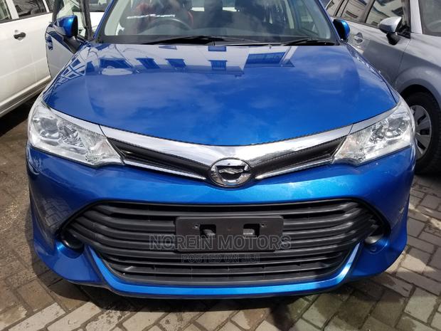 Toyota Fielder 2015 Blue - thumbnail 2