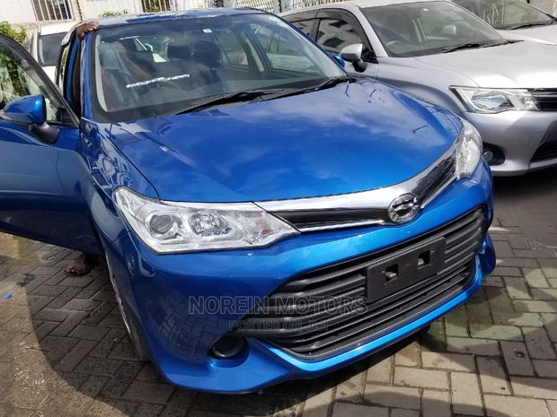 Toyota Fielder 2015 Blue - thumbnail 4