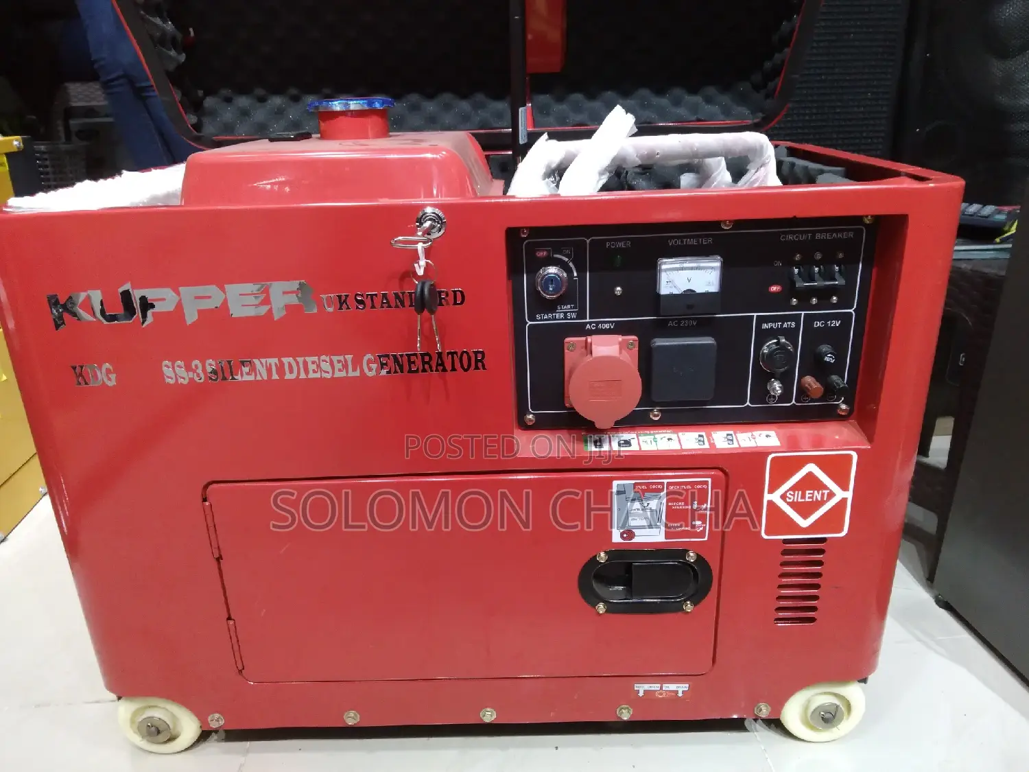 Kupper 7.5kva Diesel Silent Generator
