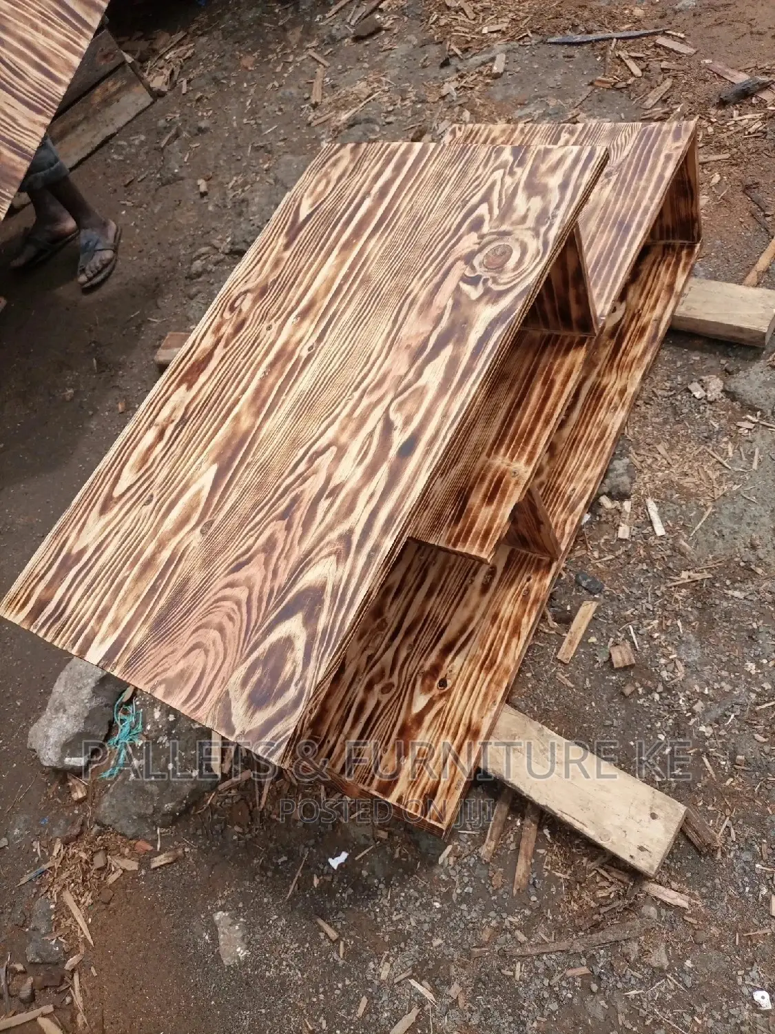 Tv Stand Torched