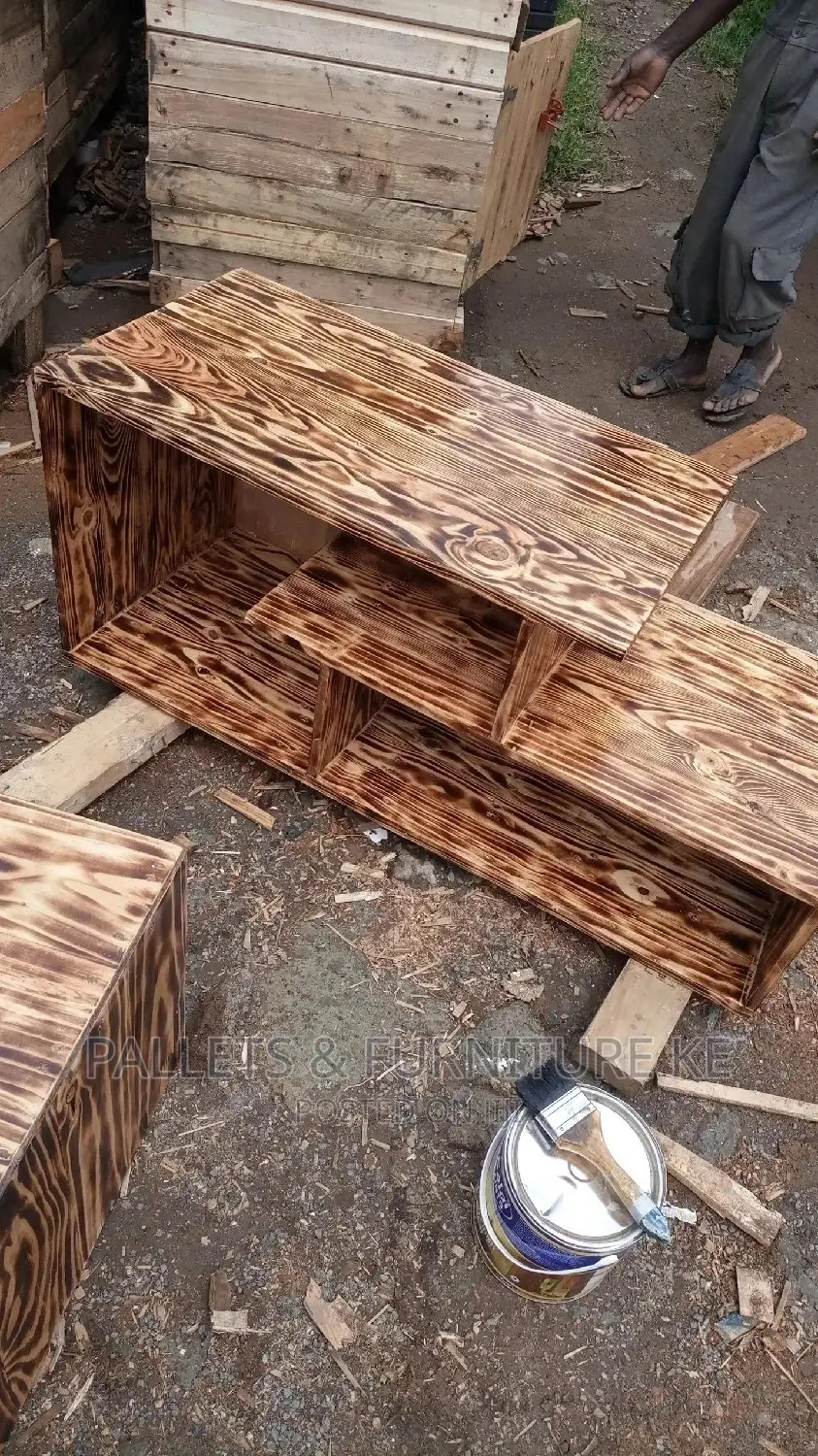 Tv Stand Torched