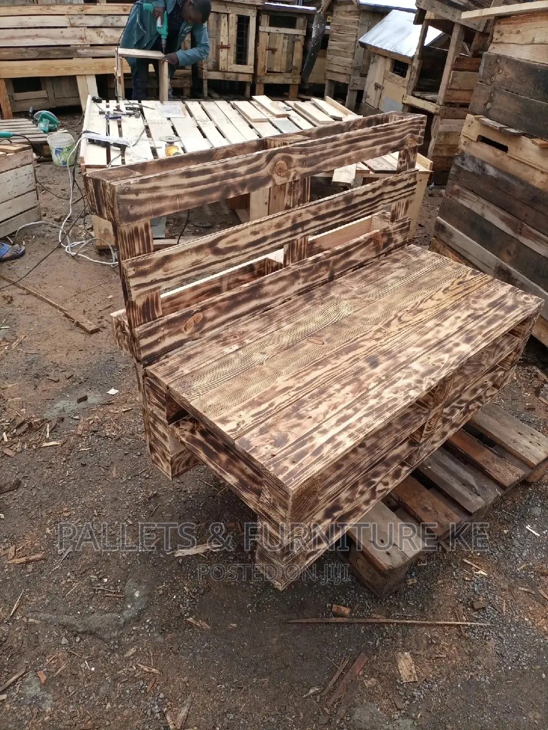 Pallet Sofa