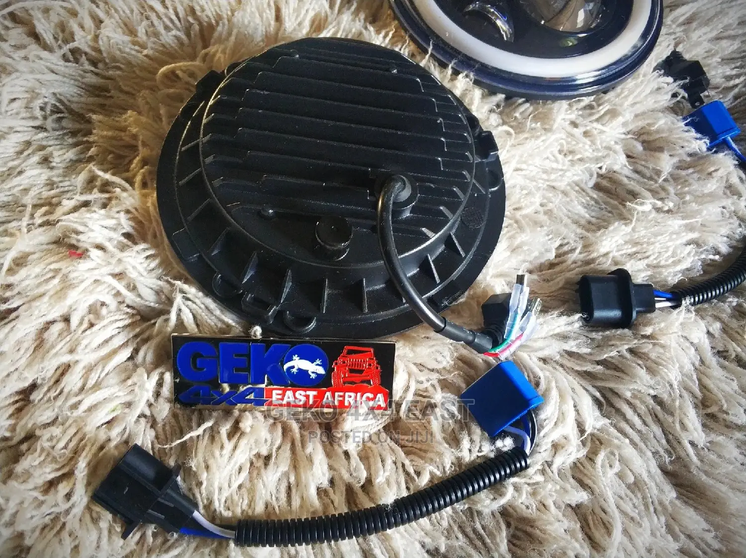 7 INCH 75watt ROUND HEADLIGHT With White/Amber Turn Signal