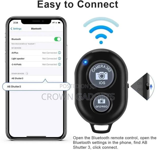 Bluetooth Remote Shutter – Diff Colours - main view